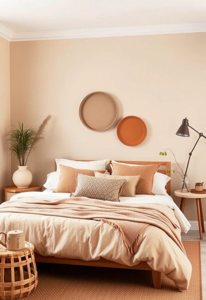 15 Cozy Bedroom Decor Ideas That'll Make You Want to Stay in Bed All Day (Don't Miss #9!) - 4. Earthy Color Palette