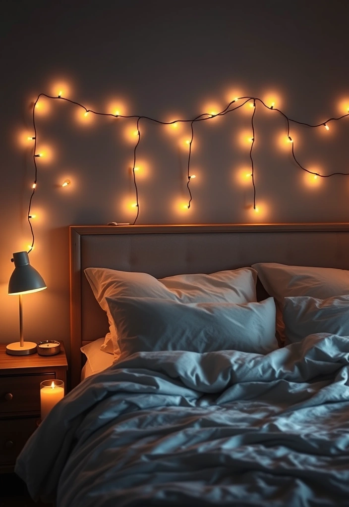 15 Cozy Bedroom Decor Ideas That'll Make You Want to Stay in Bed All Day (Don't Miss #9!) - 2. Ambient Lighting